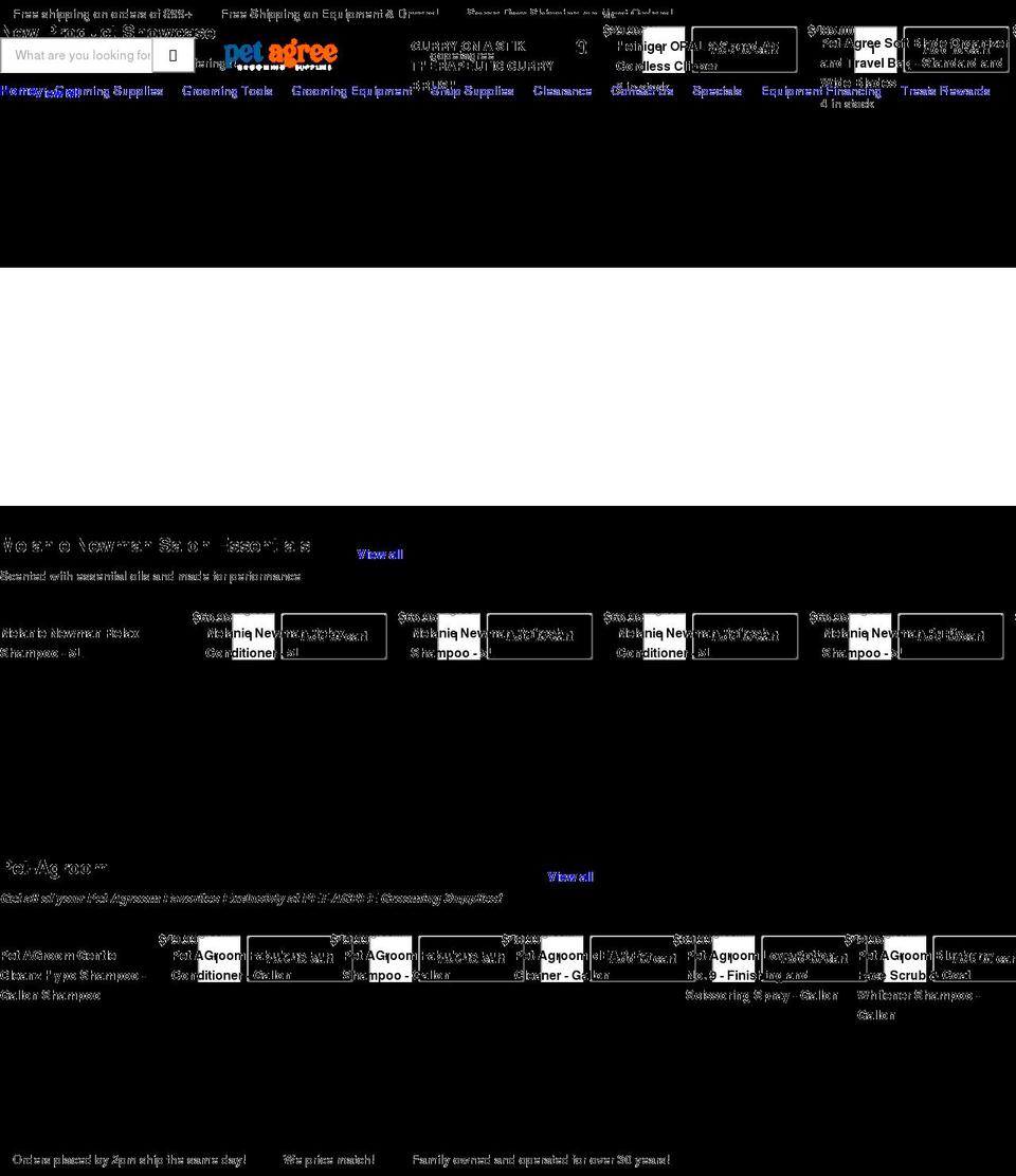 petagree.com shopify website screenshot