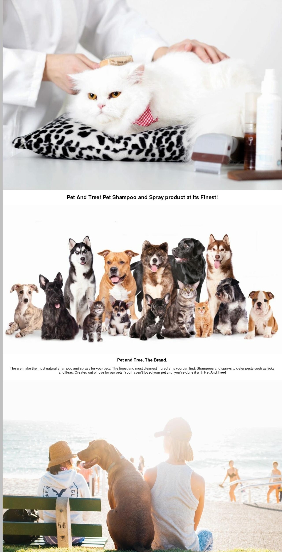petandtree.com — Shopify storefront screenshot
