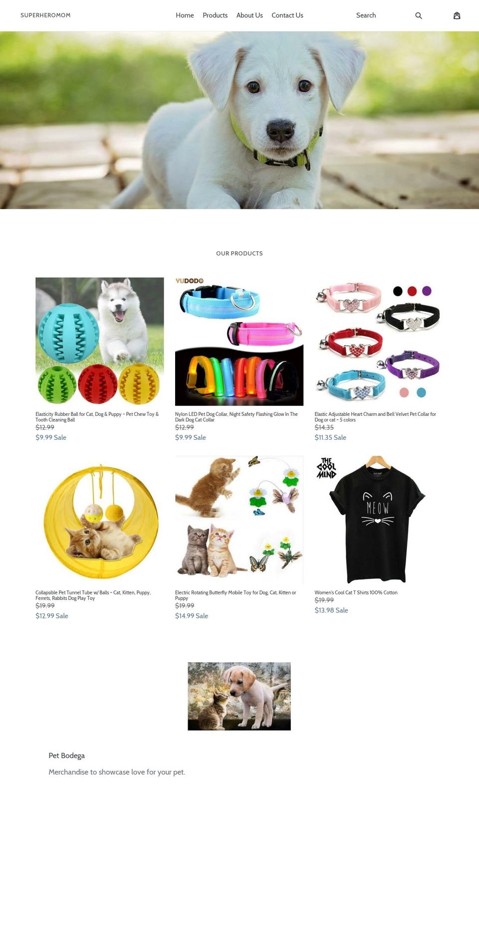 petbodega.com — Shopify storefront screenshot