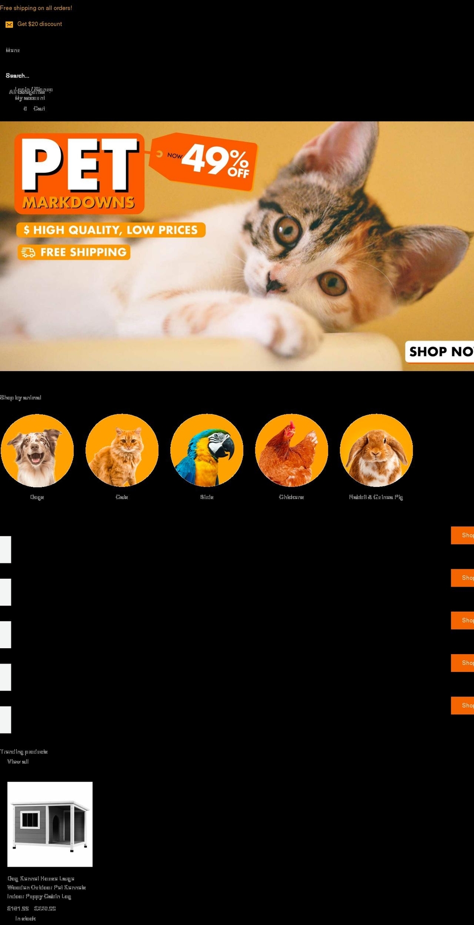 petbuys.com.au shopify website screenshot