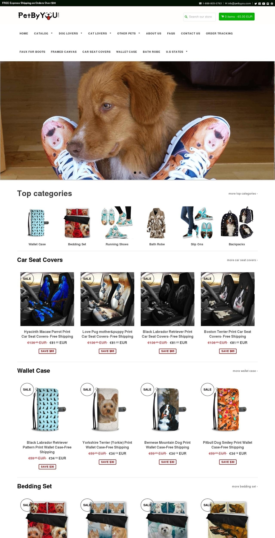 breedbiztheme Shopify theme site example petbyyou.com