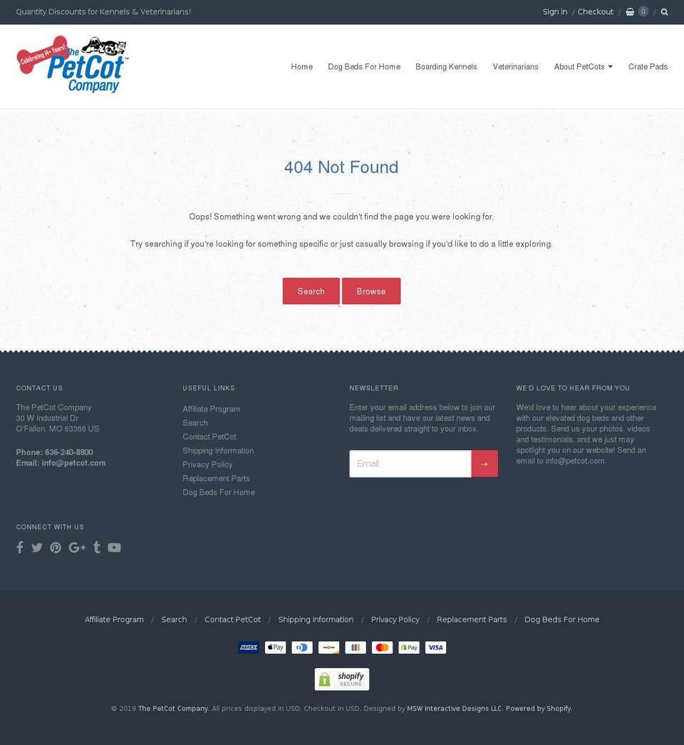 petcotadvantage.com — Shopify storefront screenshot
