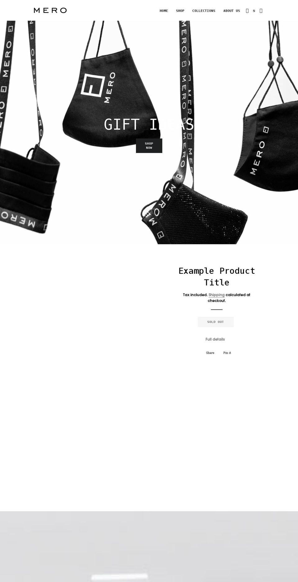 petermero.com shopify website screenshot