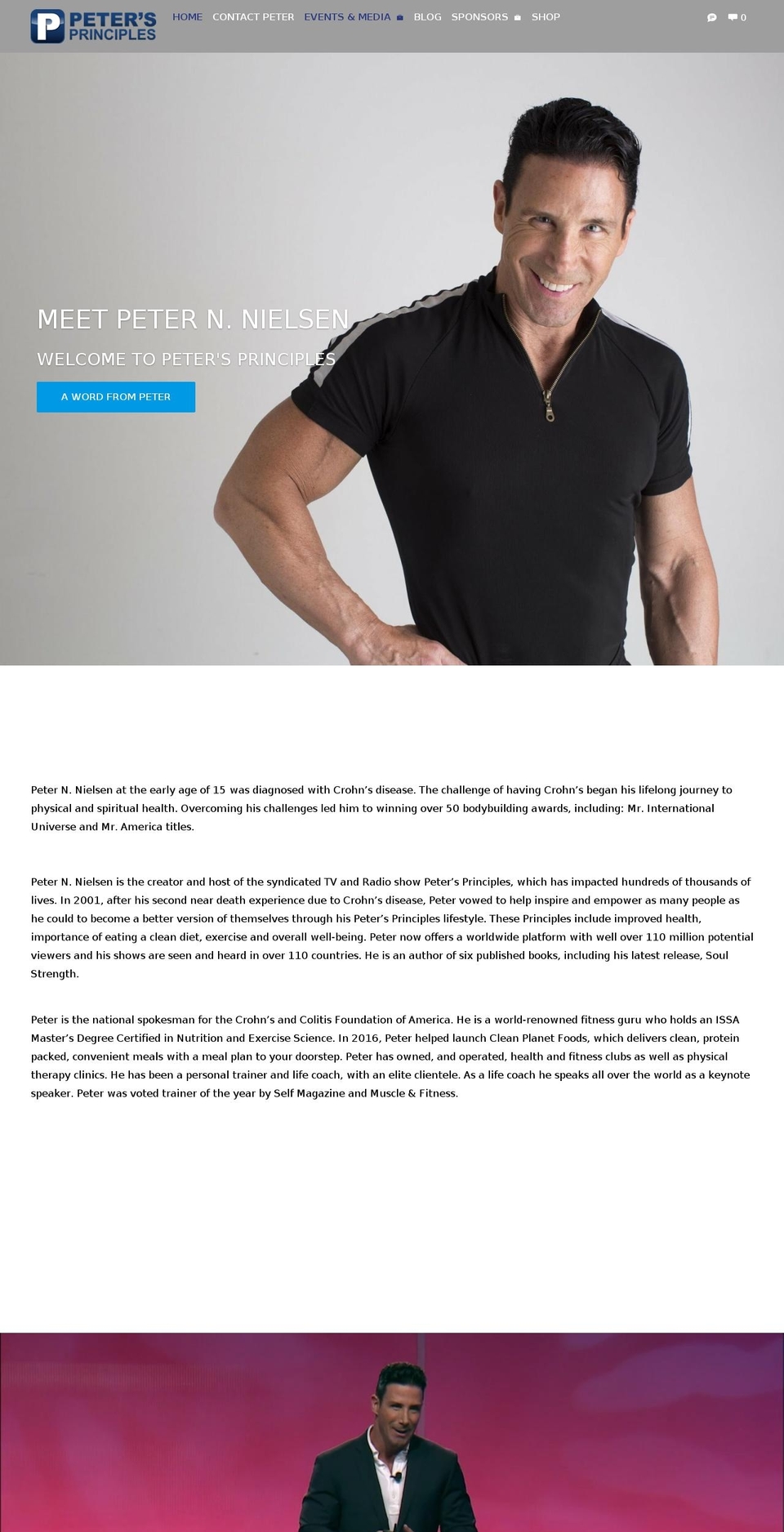 peternielsen.com shopify website screenshot