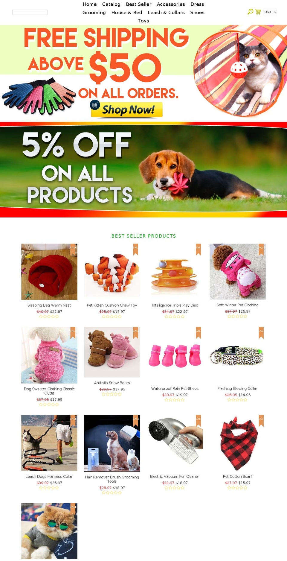 petfuntoys.com — Shopify storefront screenshot