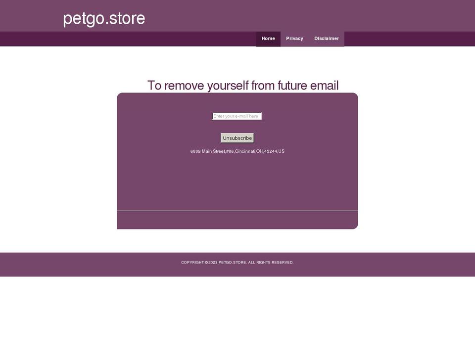 petgo.store shopify website screenshot