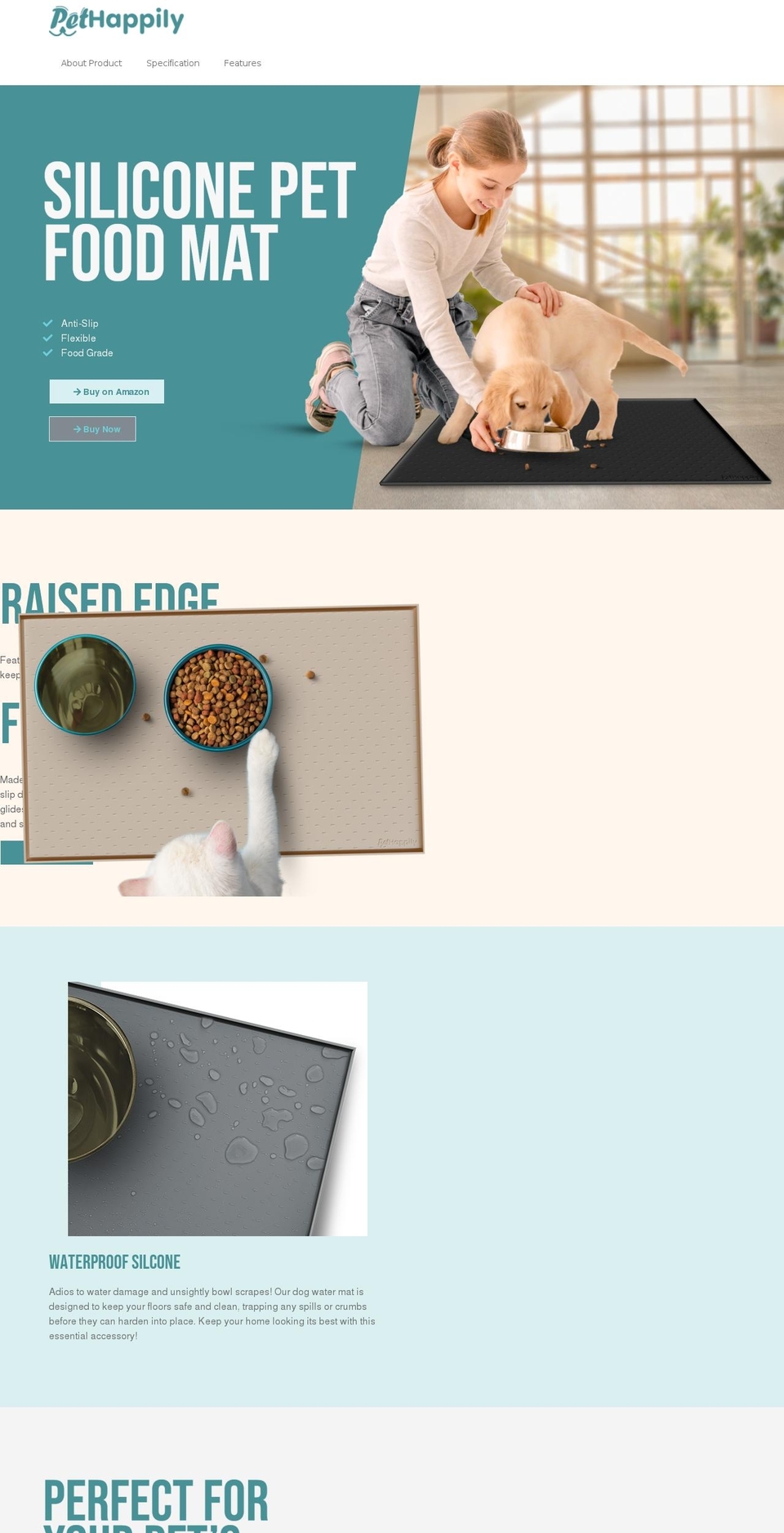 pethappily.com — Shopify storefront screenshot