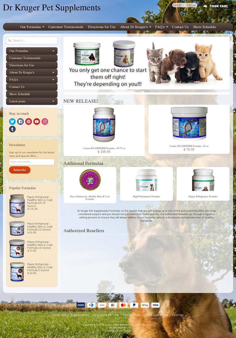 pethealthinstitute.com — Shopify storefront screenshot