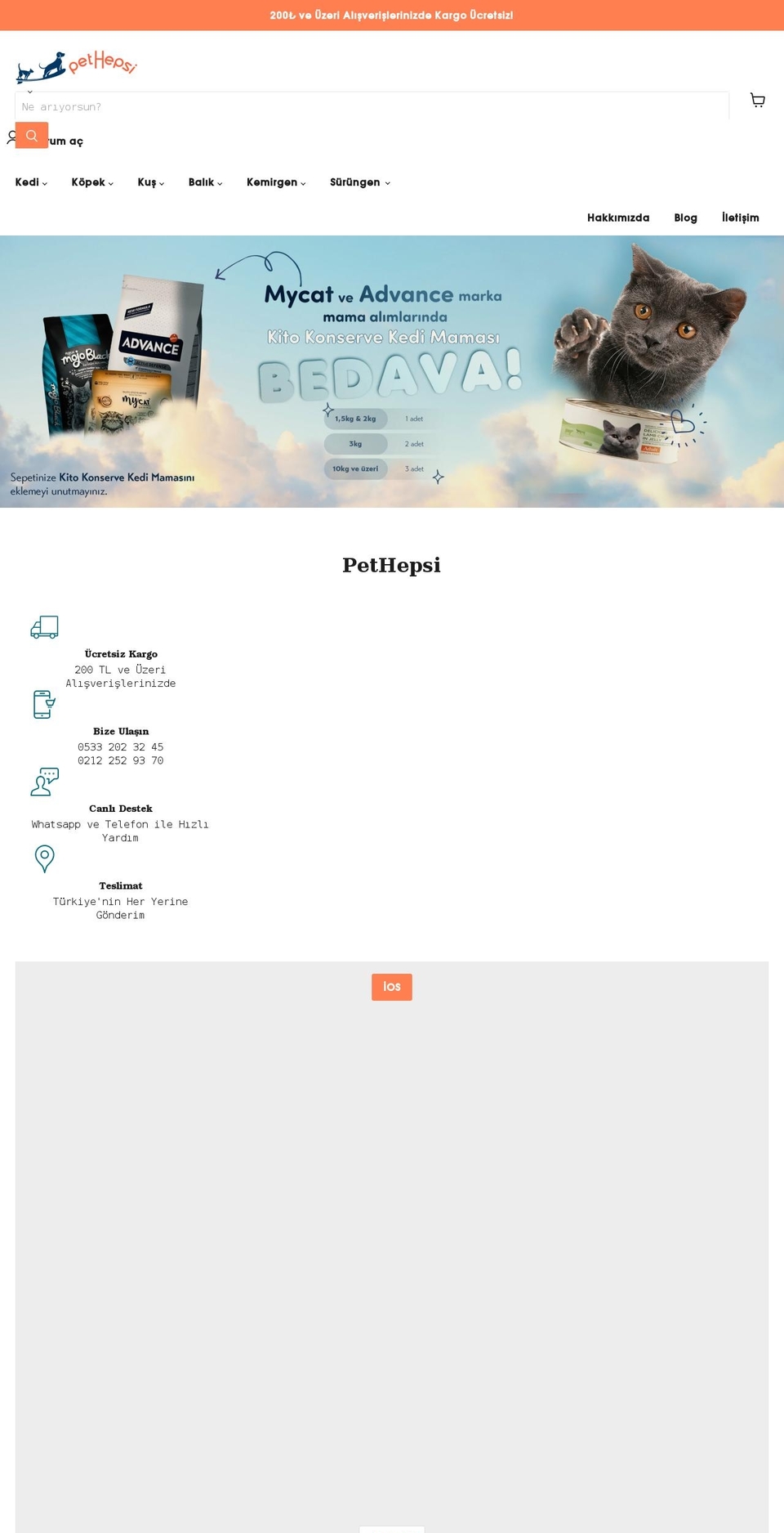 pethepsi.com shopify website screenshot