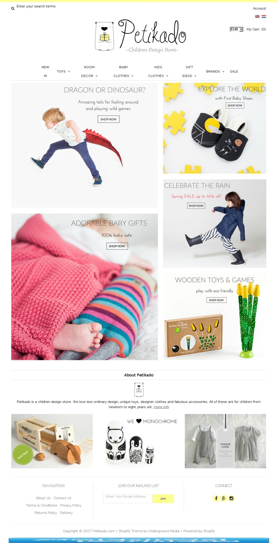 petikado.com shopify website screenshot