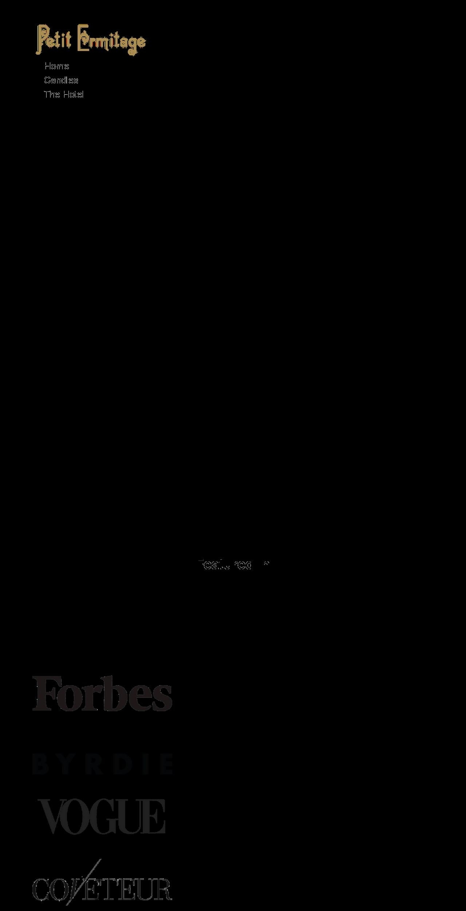 petit-ermitage.myshopify.com shopify website screenshot