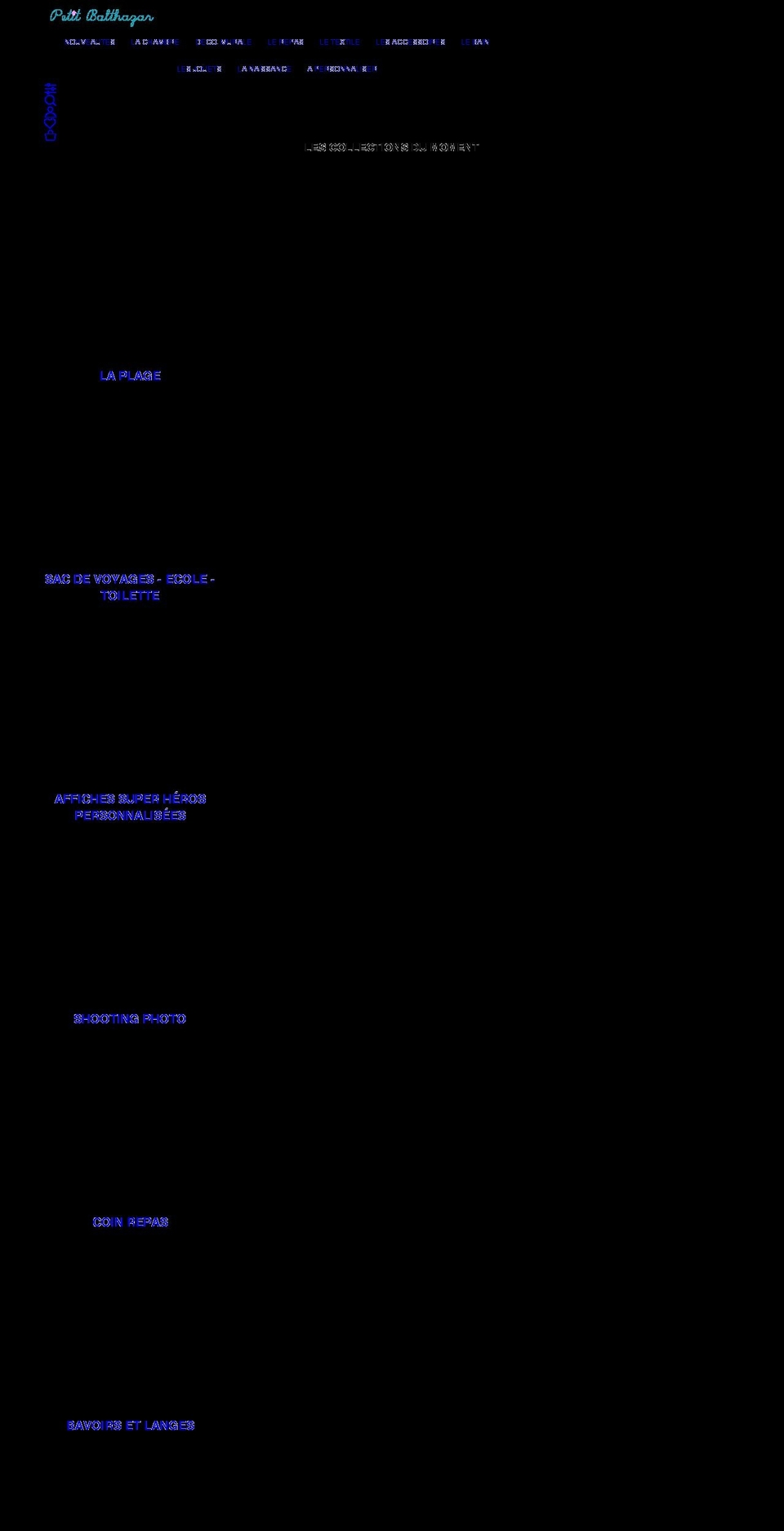 petitbalthazar.com — Shopify storefront screenshot