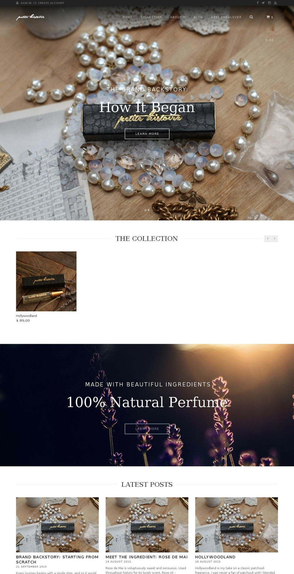 cover-theme-package Shopify theme site example petite-histoire.com