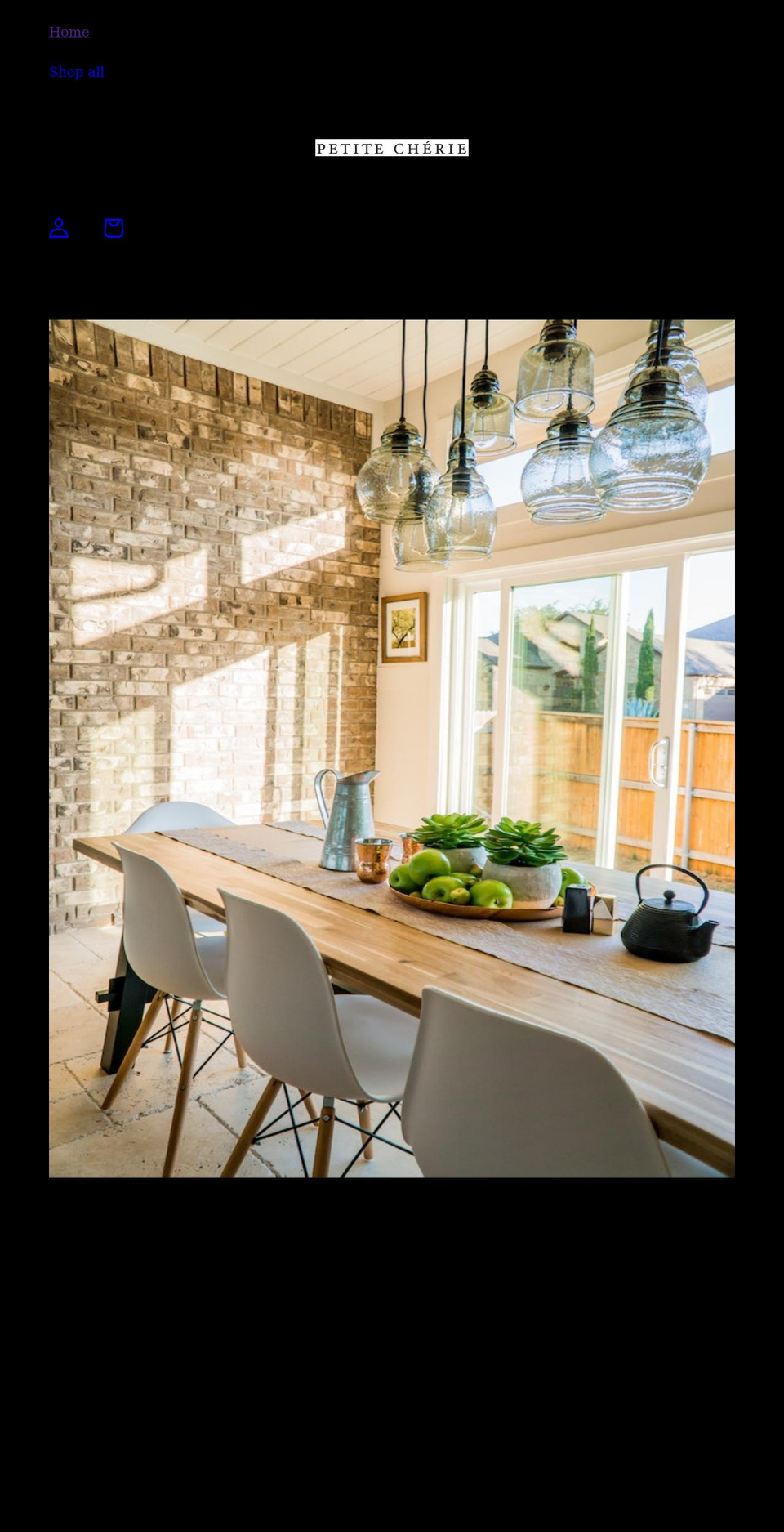 petitecherie.com shopify website screenshot