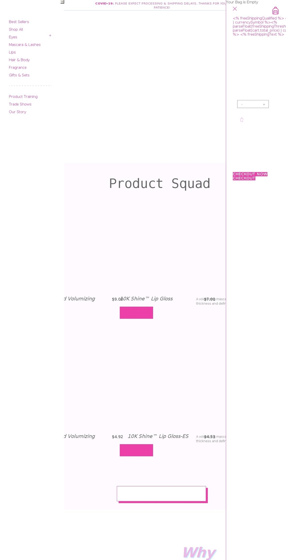 petitenprettywholesale.com shopify website screenshot