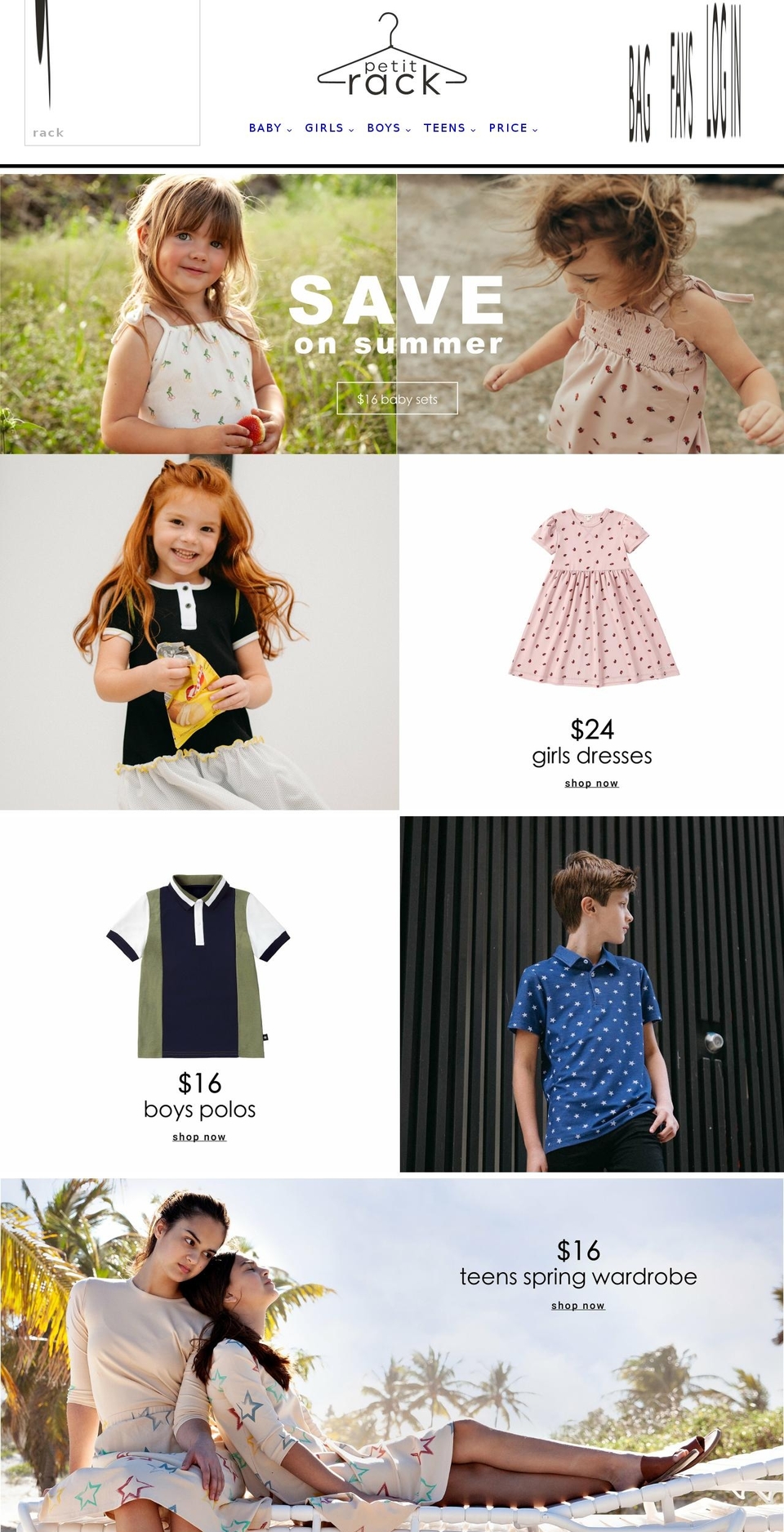petitrack.com shopify website screenshot