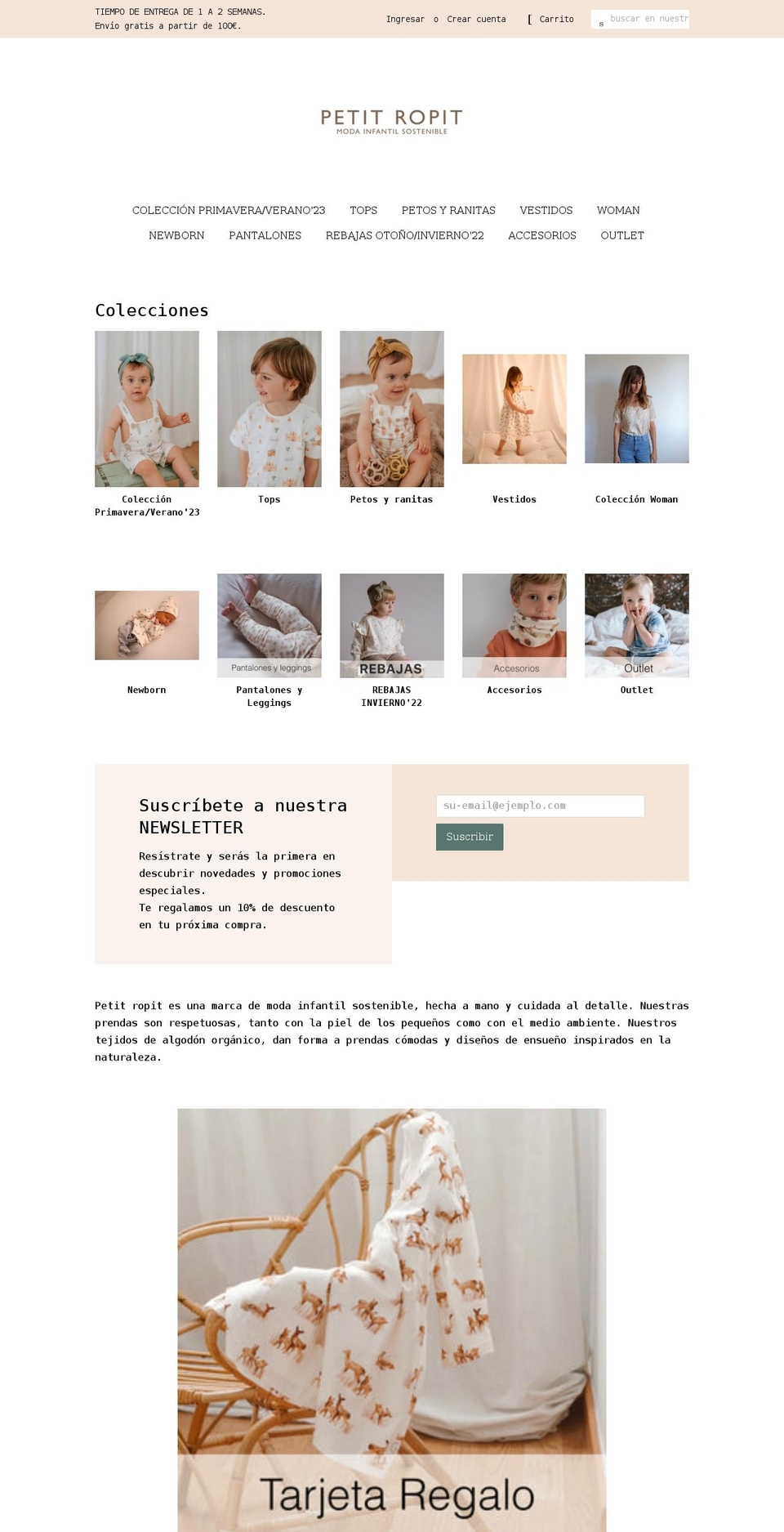 petitropit.com shopify website screenshot