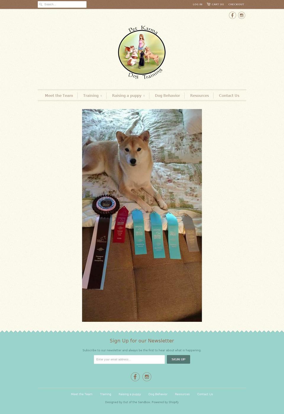 petkarmanj.com shopify website screenshot