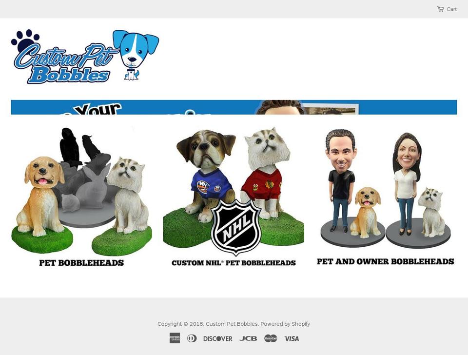 petlandbobbleheads.com shopify website screenshot