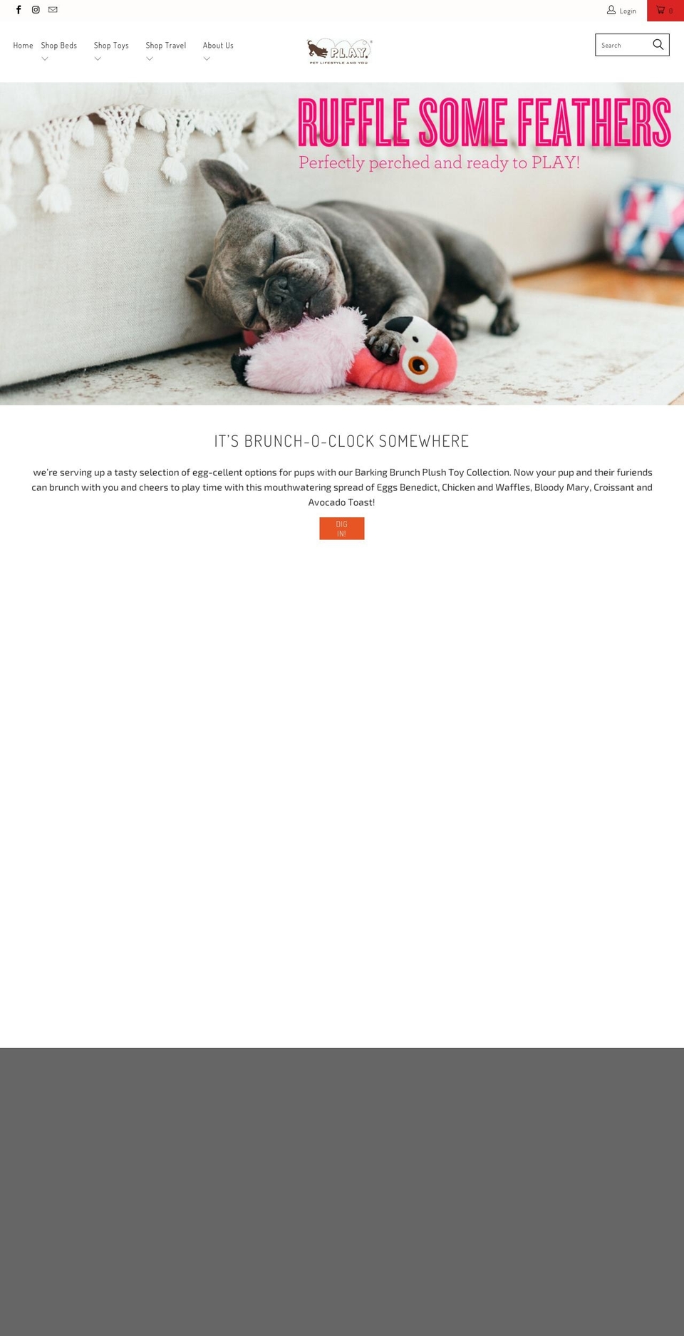 petplayaustralia.com — Shopify storefront screenshot
