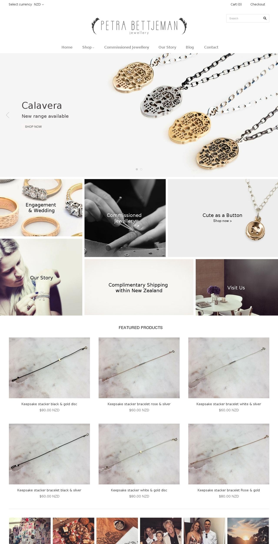 petrabettjeman.com shopify website screenshot