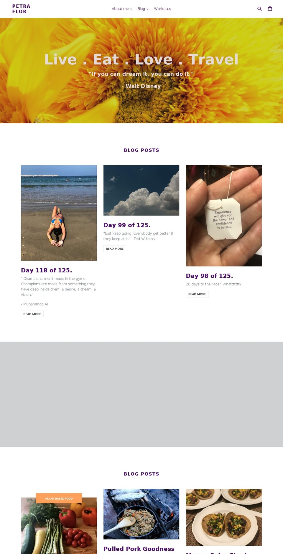 petraflor.com — Shopify storefront screenshot