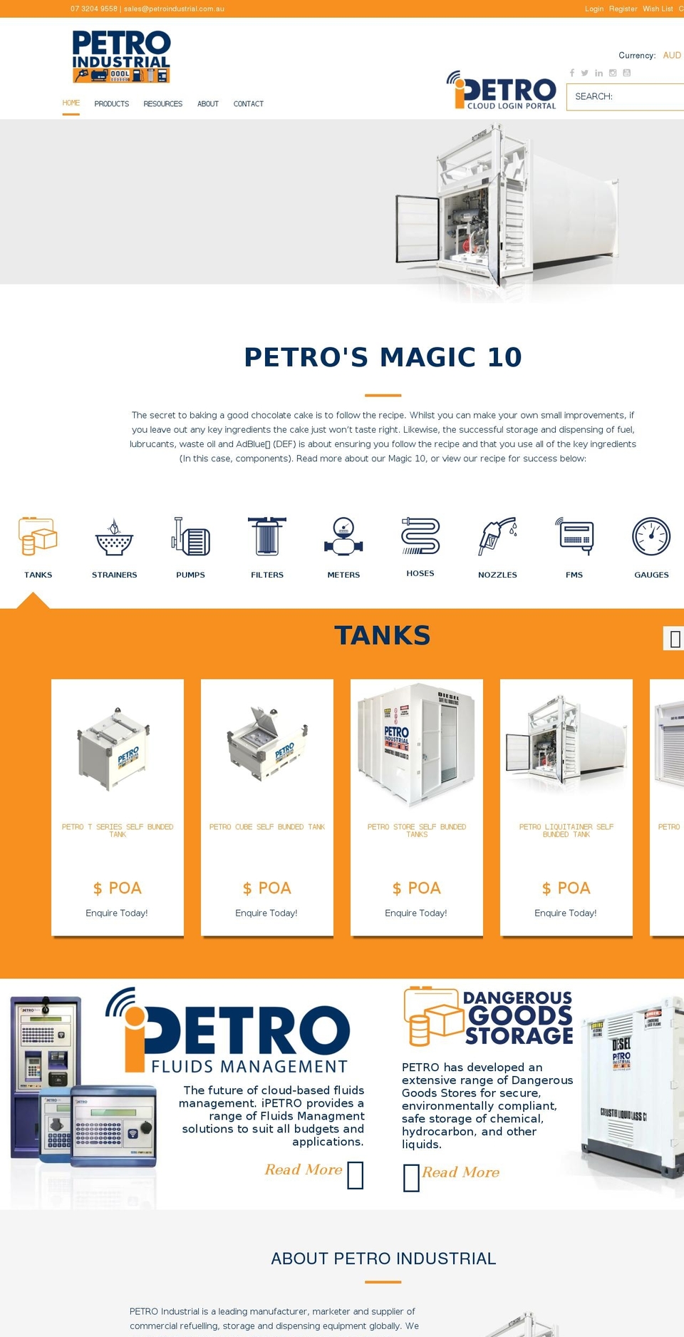 Development Theme (5.7.18) Shopify theme site example petroindustrial.com.au