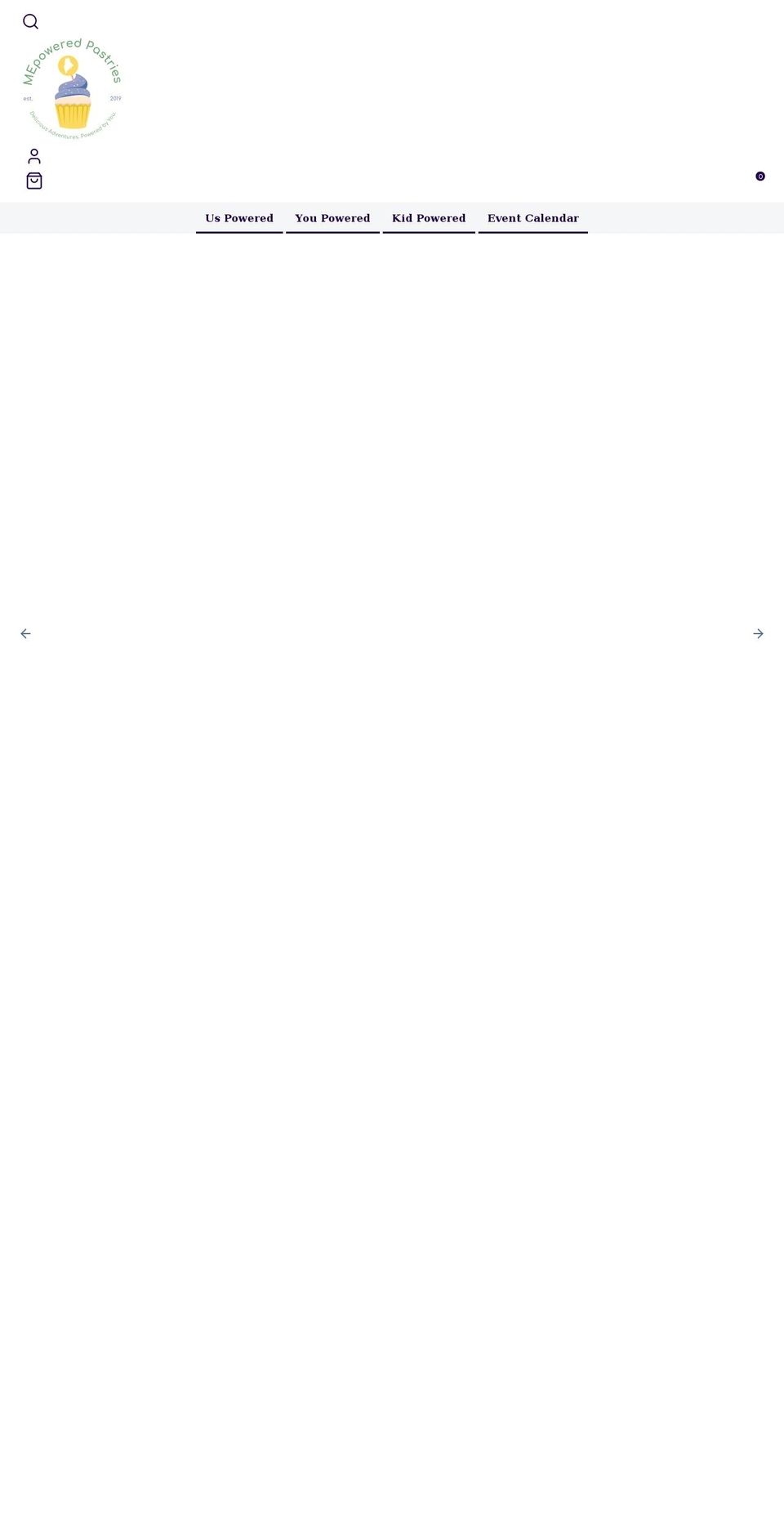 petropoweredpastries.com shopify website screenshot