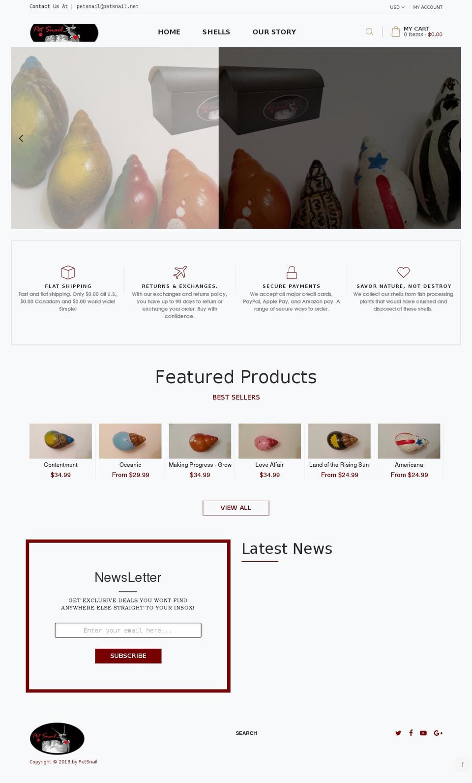 xanadu-home3 Shopify theme site example petsnail.net