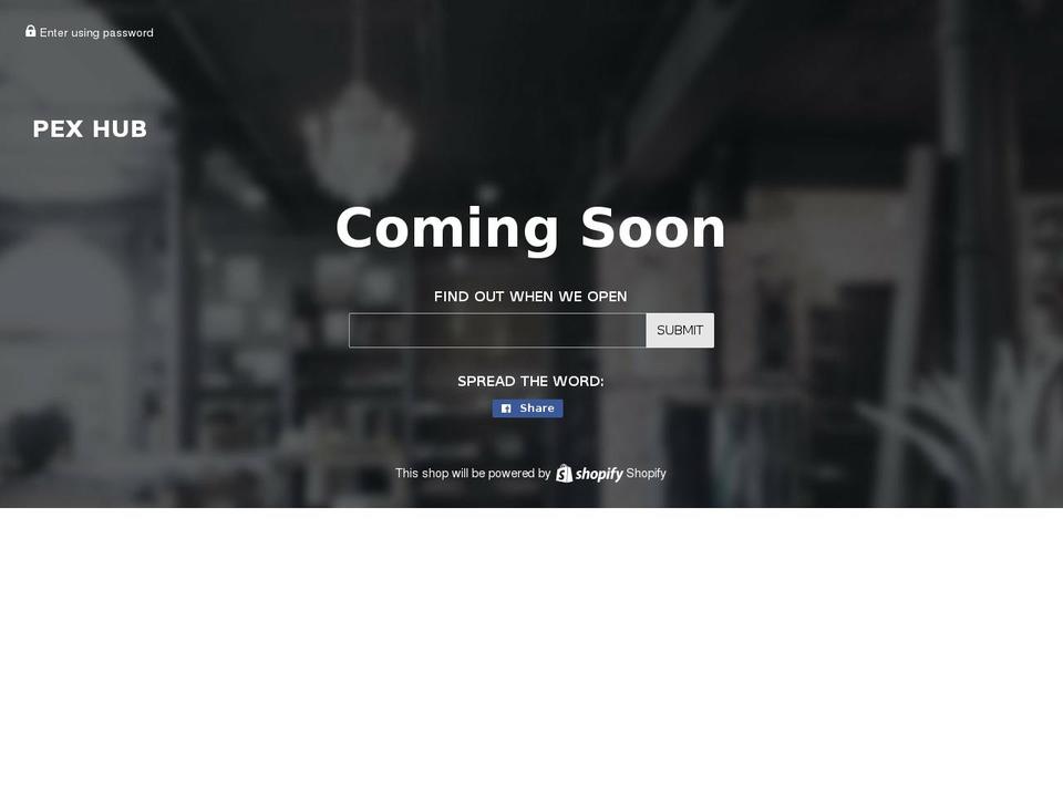 pexhub.com — Shopify storefront screenshot