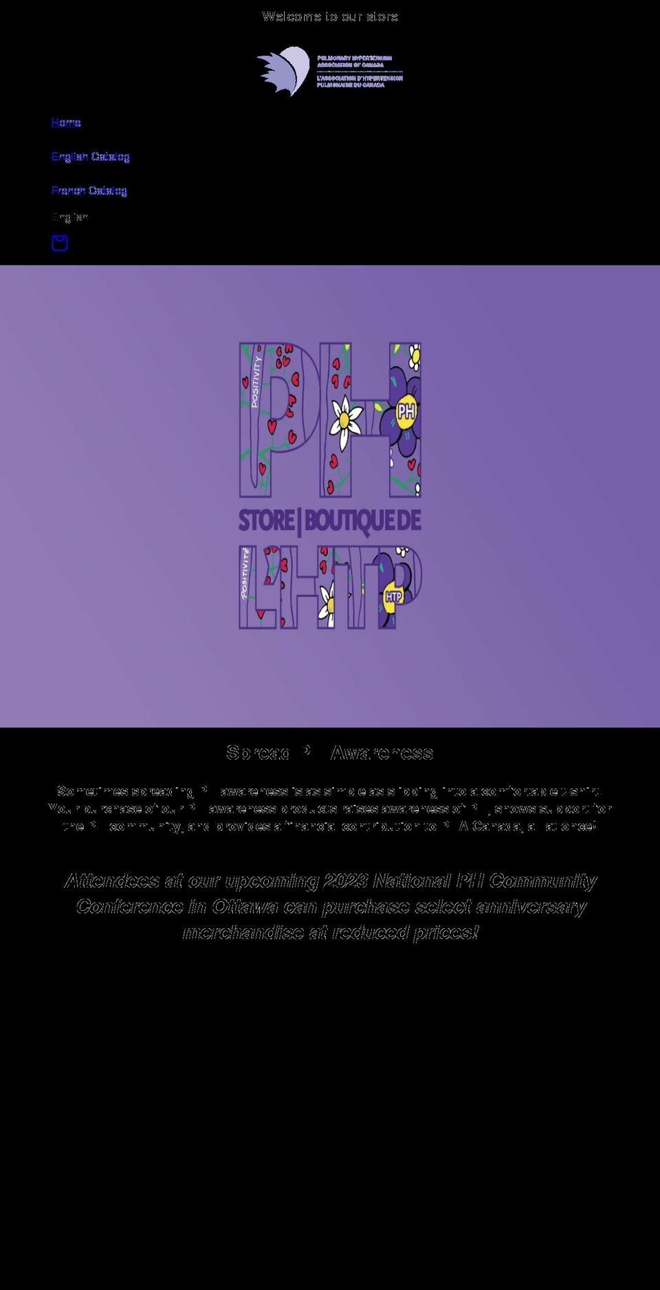 pha-canadas-ph-store.myshopify.com shopify website screenshot