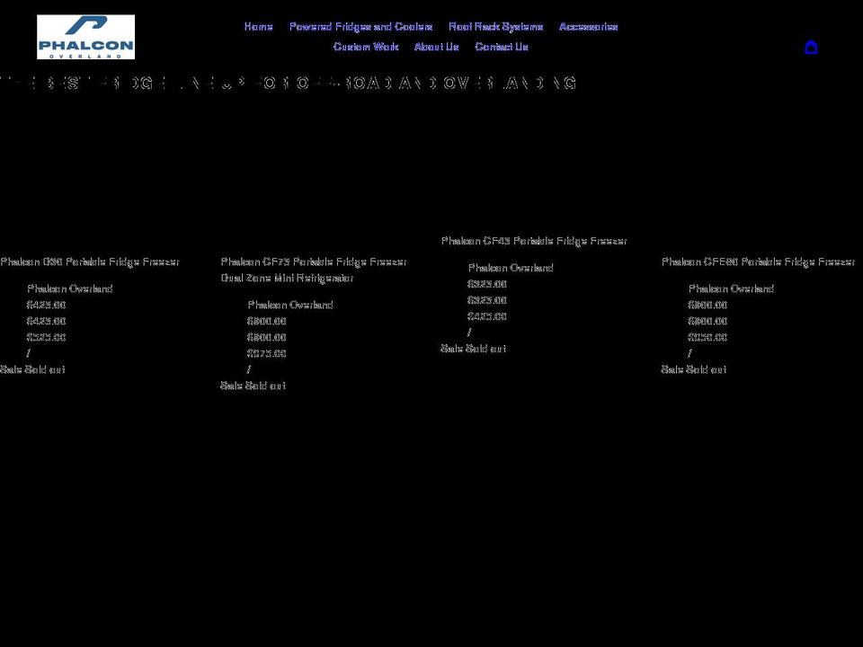 phalconoverland.com shopify website screenshot