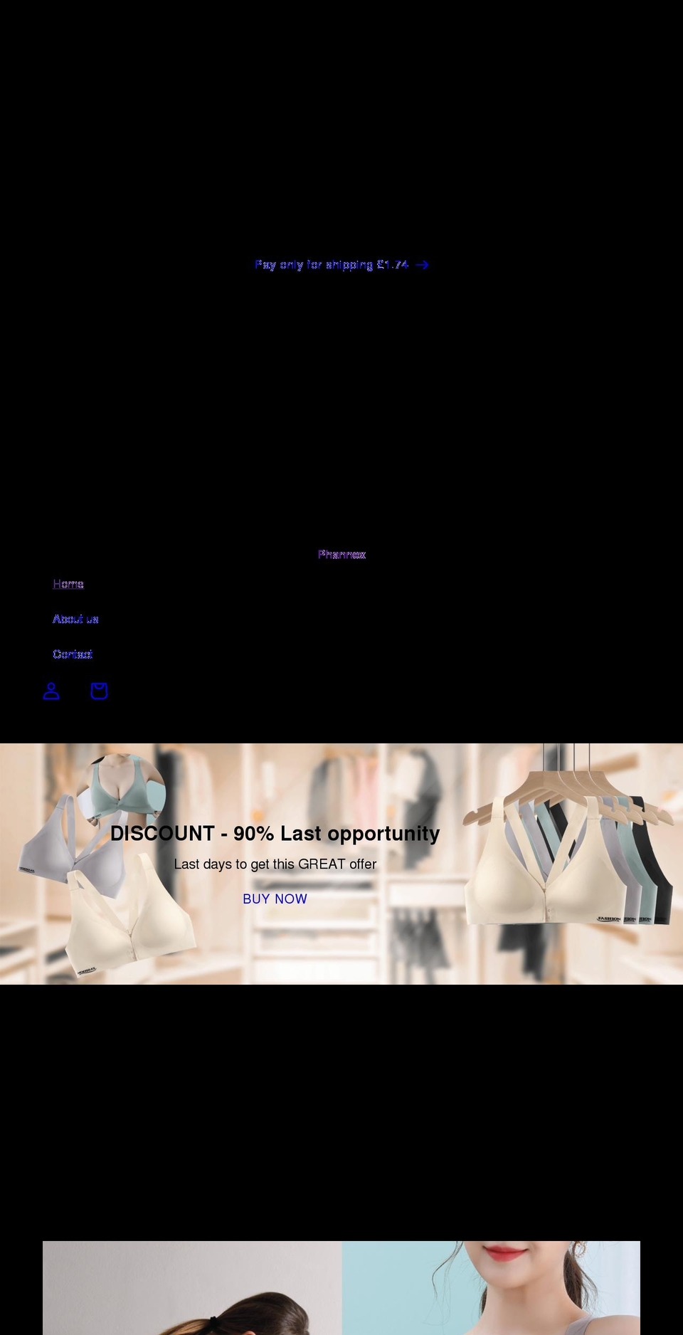 phannex.com shopify website screenshot