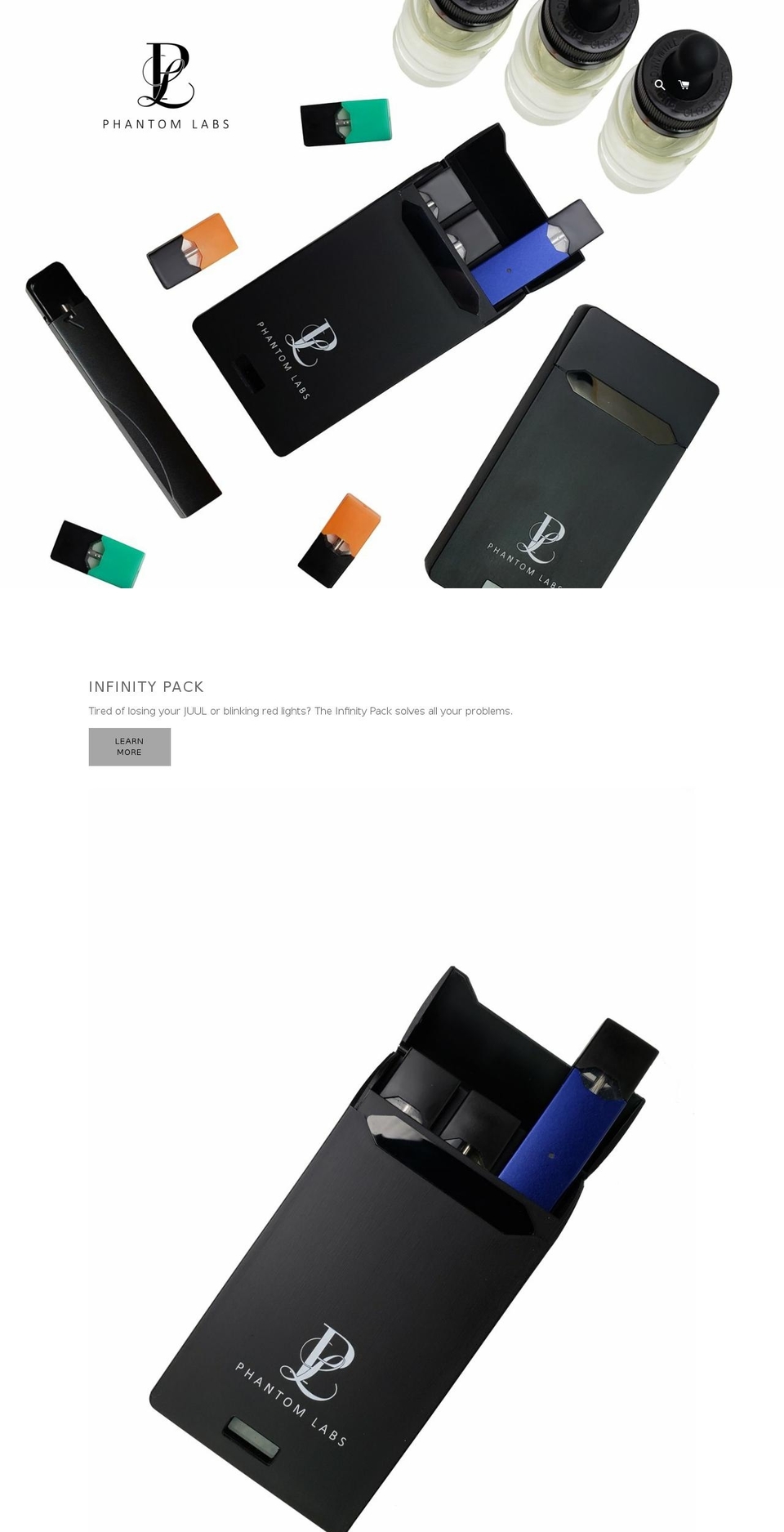 phantom-labs.com — Shopify storefront screenshot