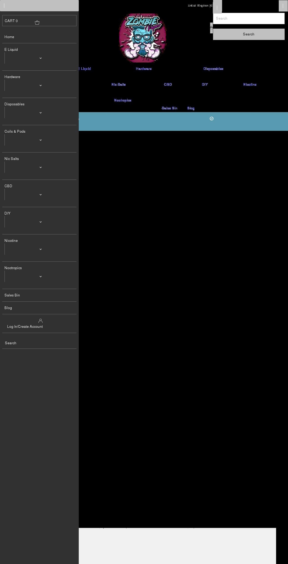 pharaohvapes.com shopify website screenshot