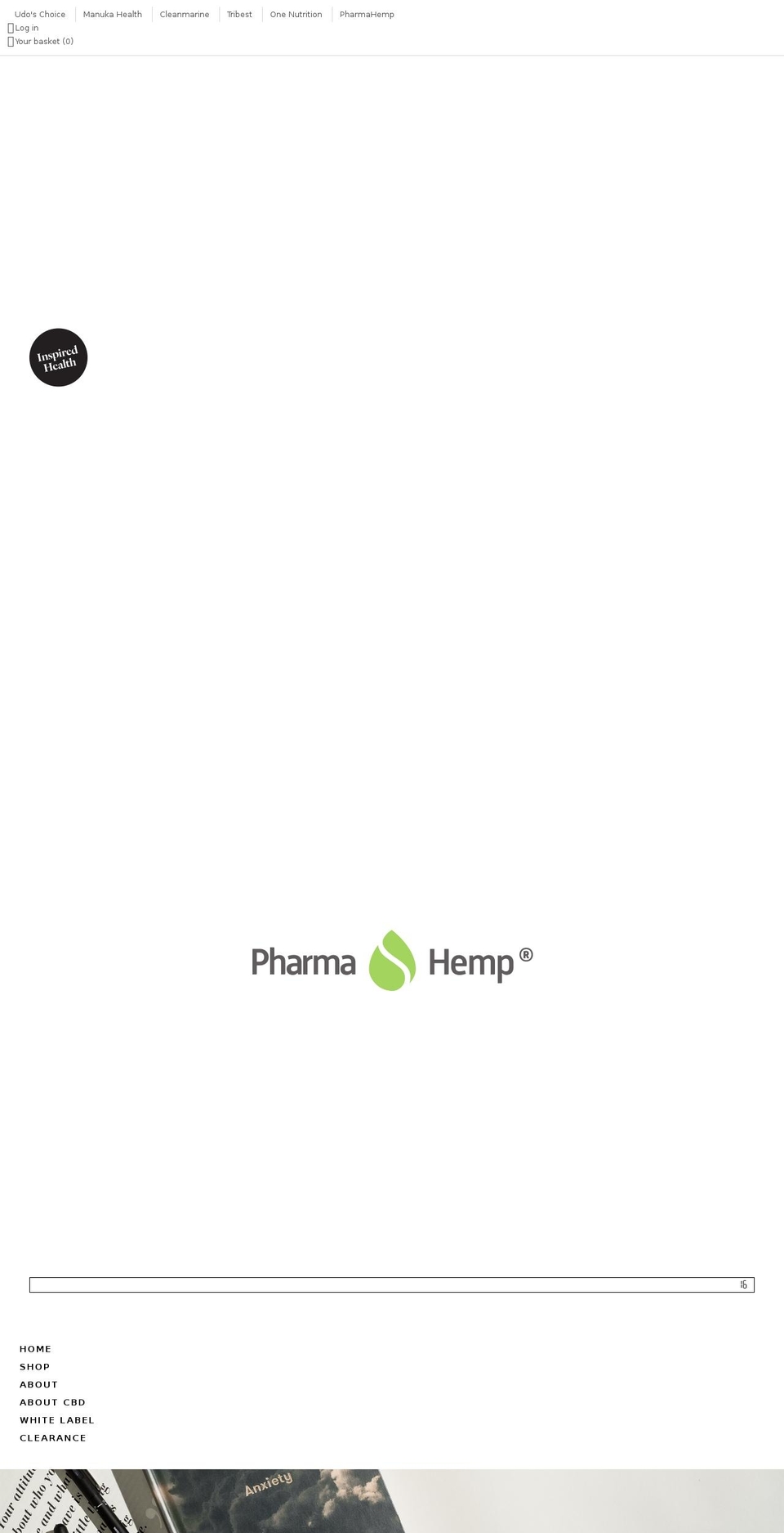 pharma-hemp.co.uk shopify website screenshot