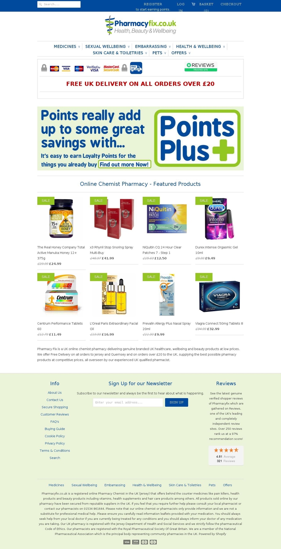 Mar17 - Stock Alert install Shopify theme site example pharmacyfix.com