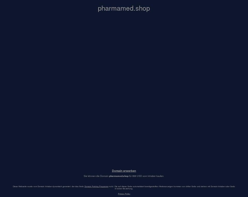 pharmamed.shop shopify website screenshot