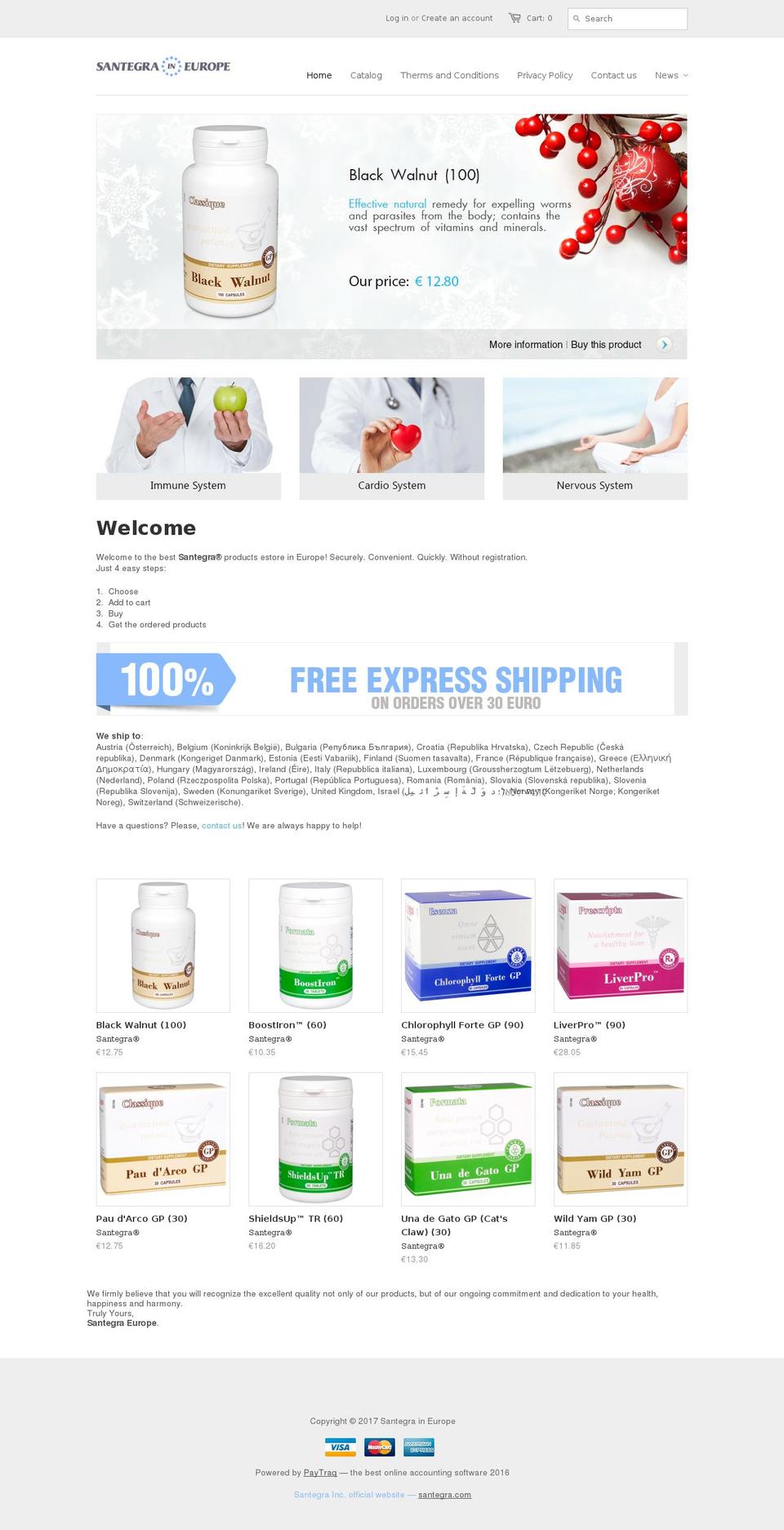 Copy of Minimal Shopify theme site example pharmanol.com