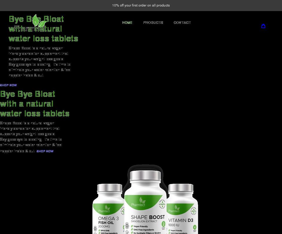 pharmtect.com shopify website screenshot