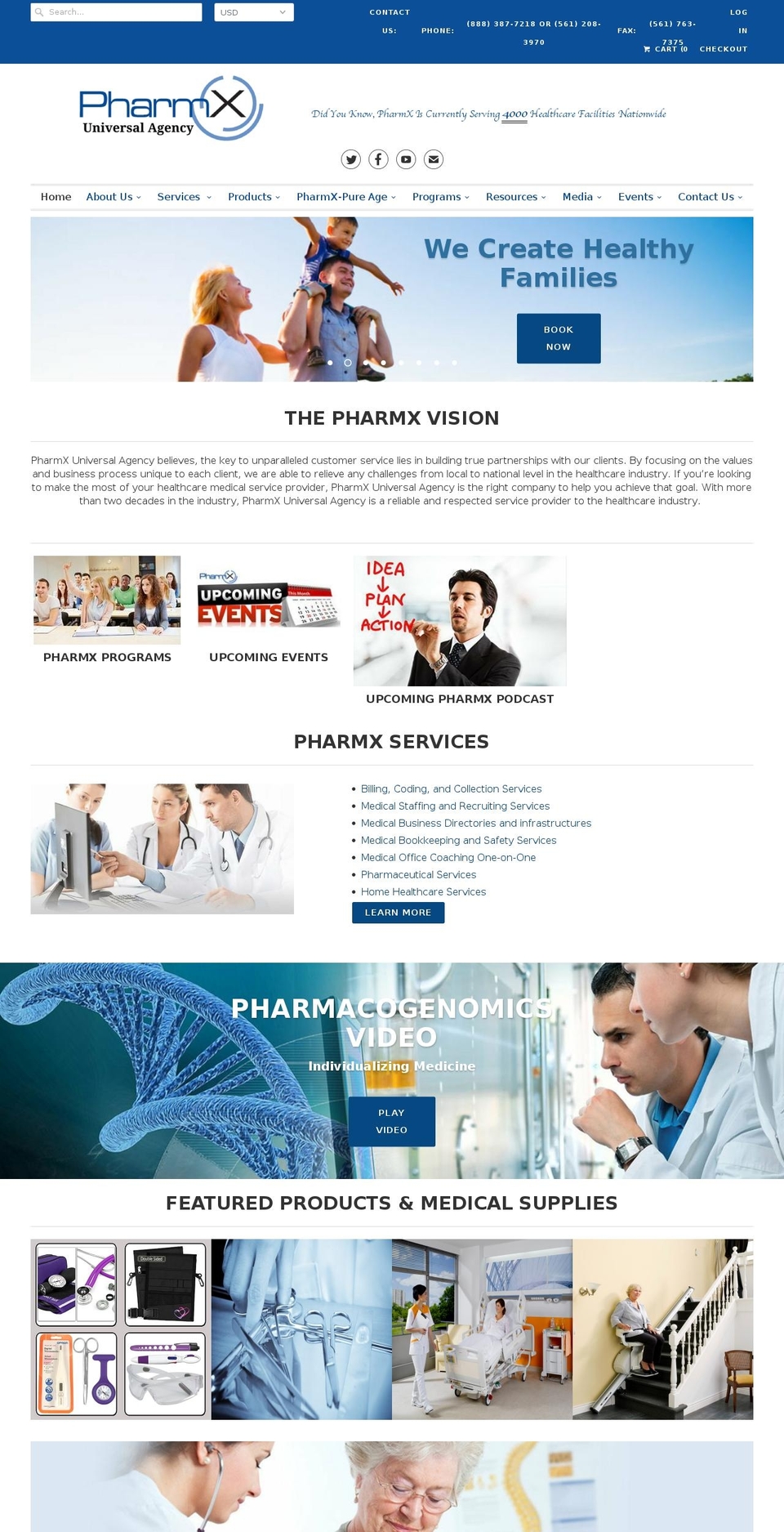 pharmx.today shopify website screenshot