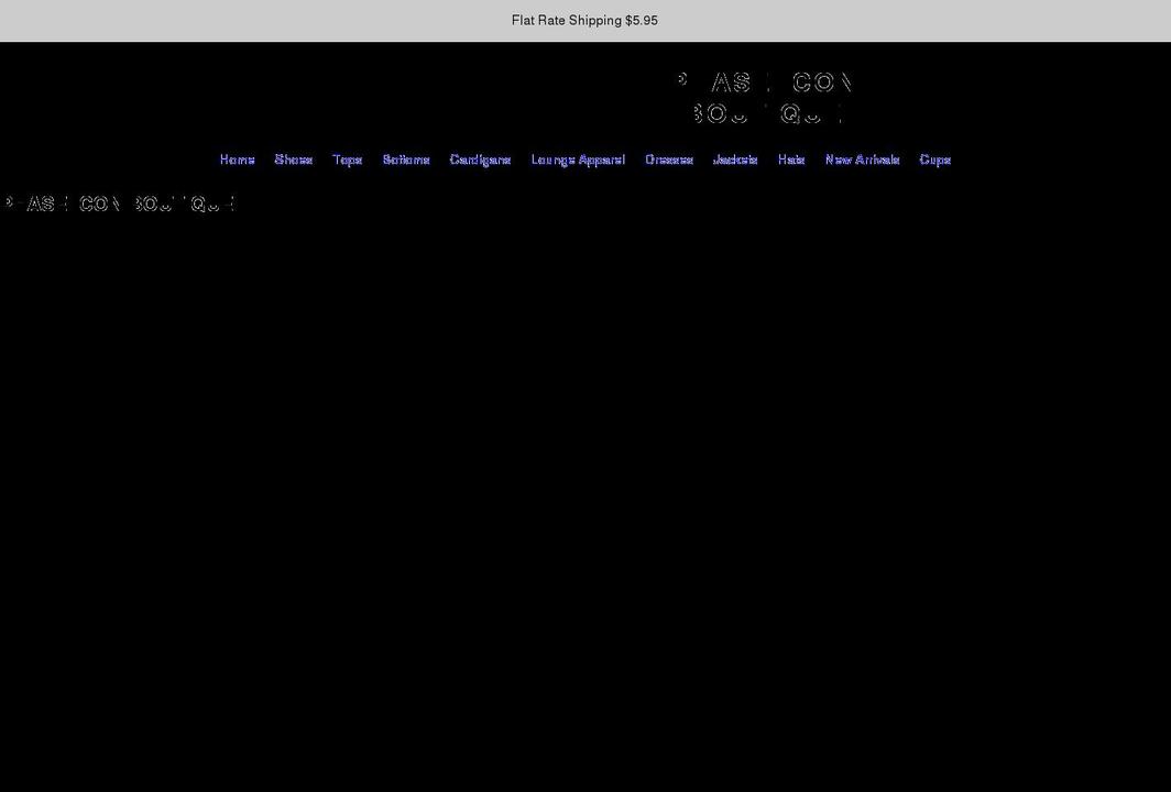 phaseiconboutique.com shopify website screenshot