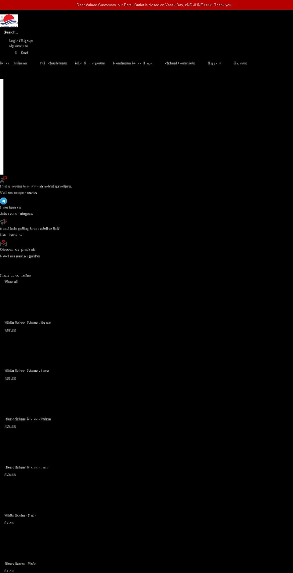phasesingapore.com — Shopify storefront screenshot