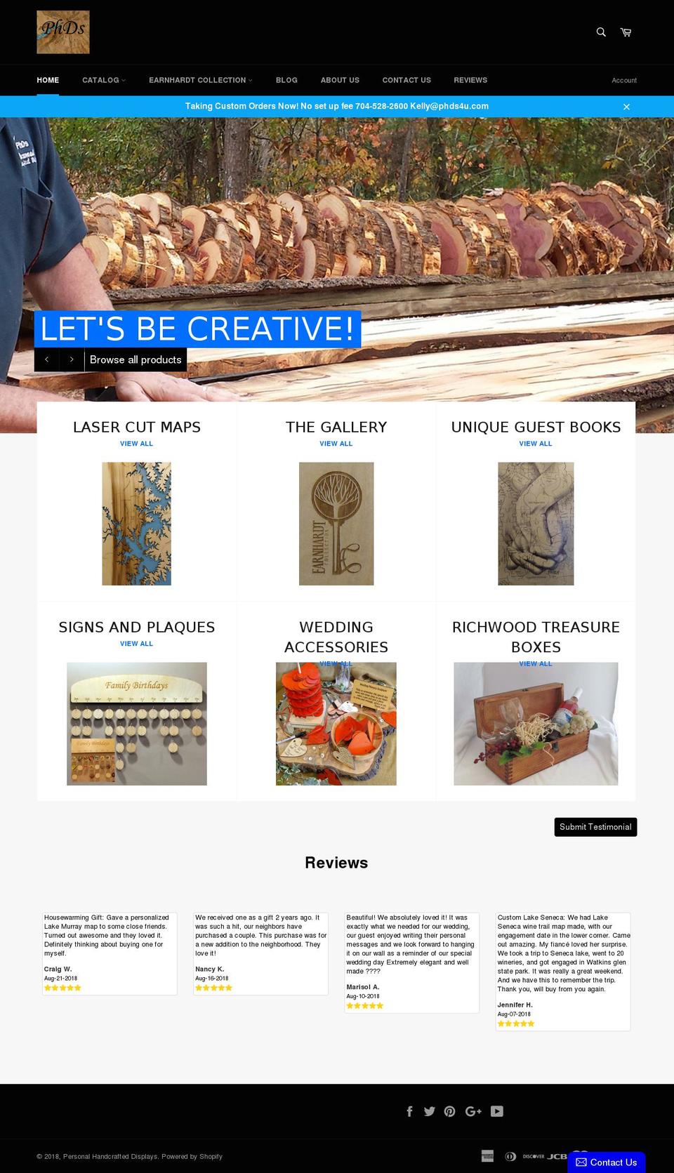 phds4u.com — Shopify storefront screenshot