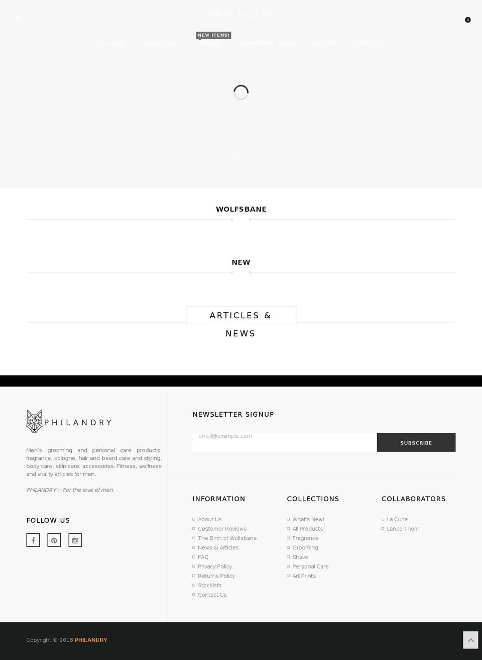 puro-v2-0 Shopify theme site example philandry.com