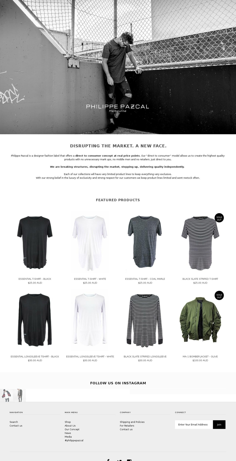 philippepazcal.com shopify website screenshot