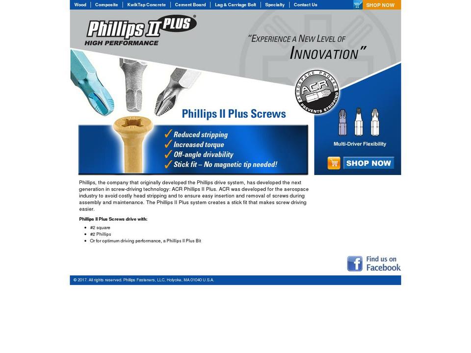phillipsii.com shopify website screenshot
