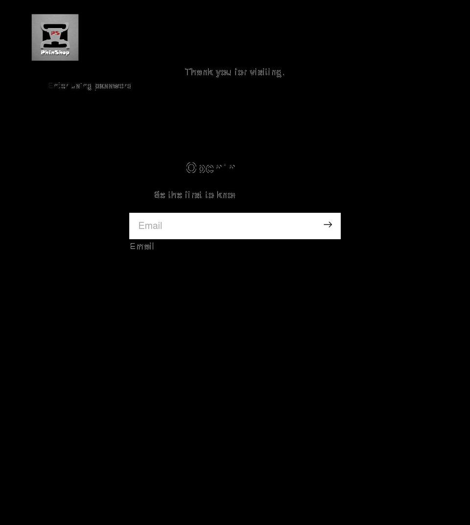 phinshop.com shopify website screenshot