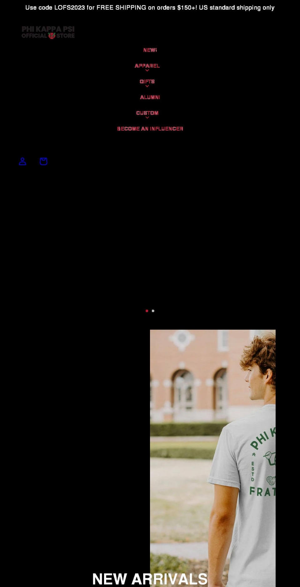 phipsistore.com shopify website screenshot