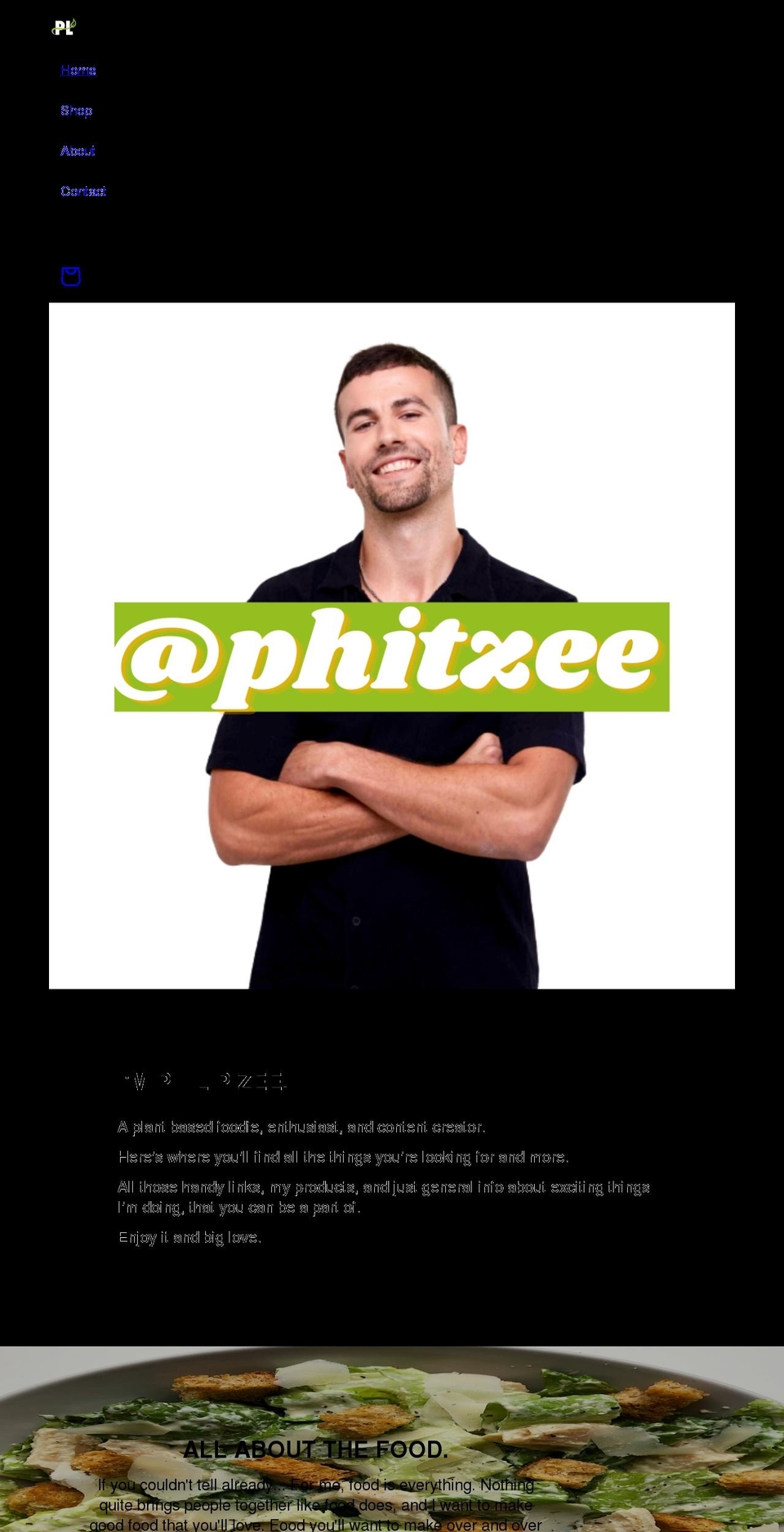 phitliving.com shopify website screenshot